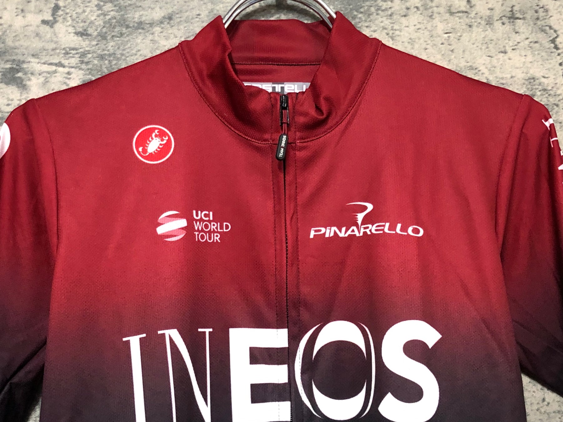 JV727 カステリ CASTELLI チームイネオス TEAM INEOS 半袖 サイクル
