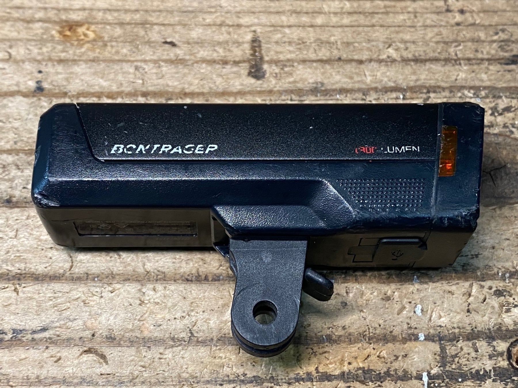 JM176 ボントレガー BONTRAGER ION PRO RT フロントライト 黒 点灯確認