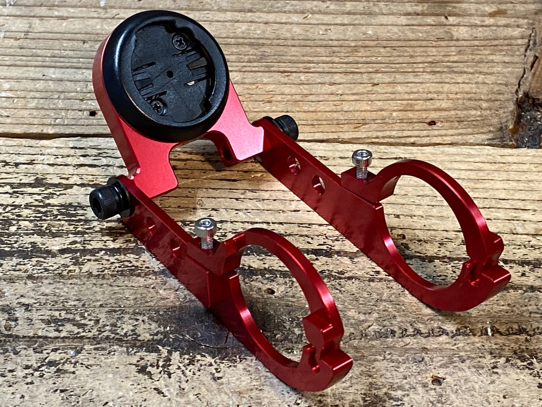 JO146 レックマウント REC-MOUNTS 両持ちサイコンマウント Φ31.8 赤