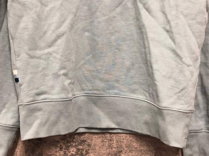 JD989 ラファ Rapha LONG SWEATSHIRT 長袖 スウェット 水 S 裏起毛