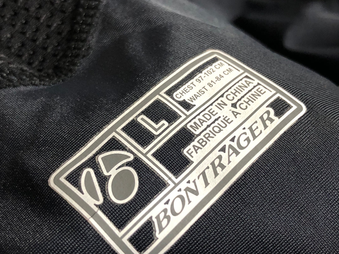 KK444 ボントレガー BONTRAGER ビブショーツ 黒 L RADIO SHACK TREK