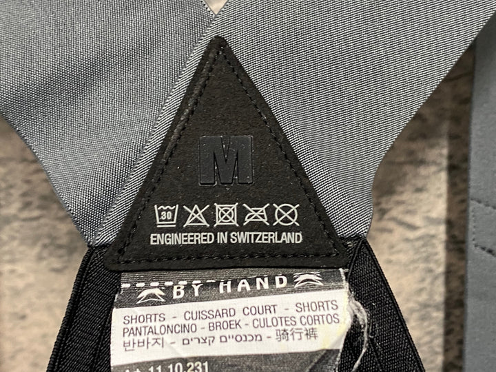 JW764 アソス assos MILLE GT Bib Shorts C2ビブショーツ 黒 M 補修跡