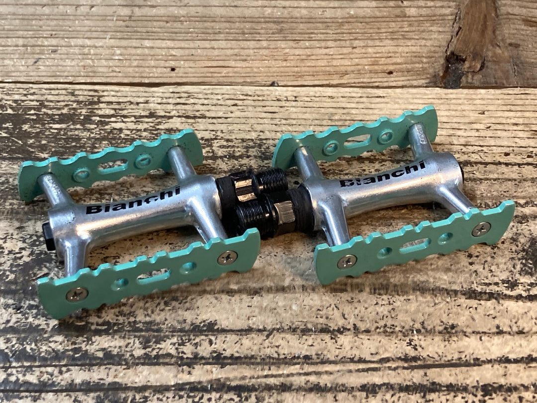 JN462 ビアンキ BIANCHI フラットペダル チェレステ