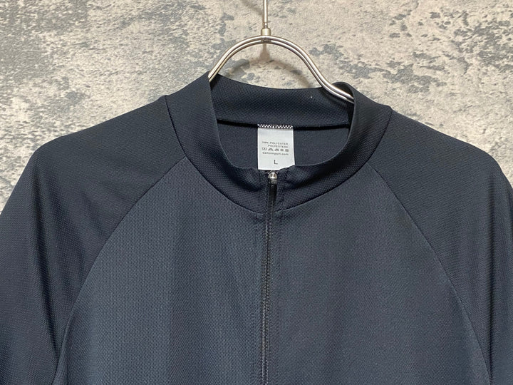 KA107 サイトウインポート saitoimport 半袖 サイクルジャージ  黒 L