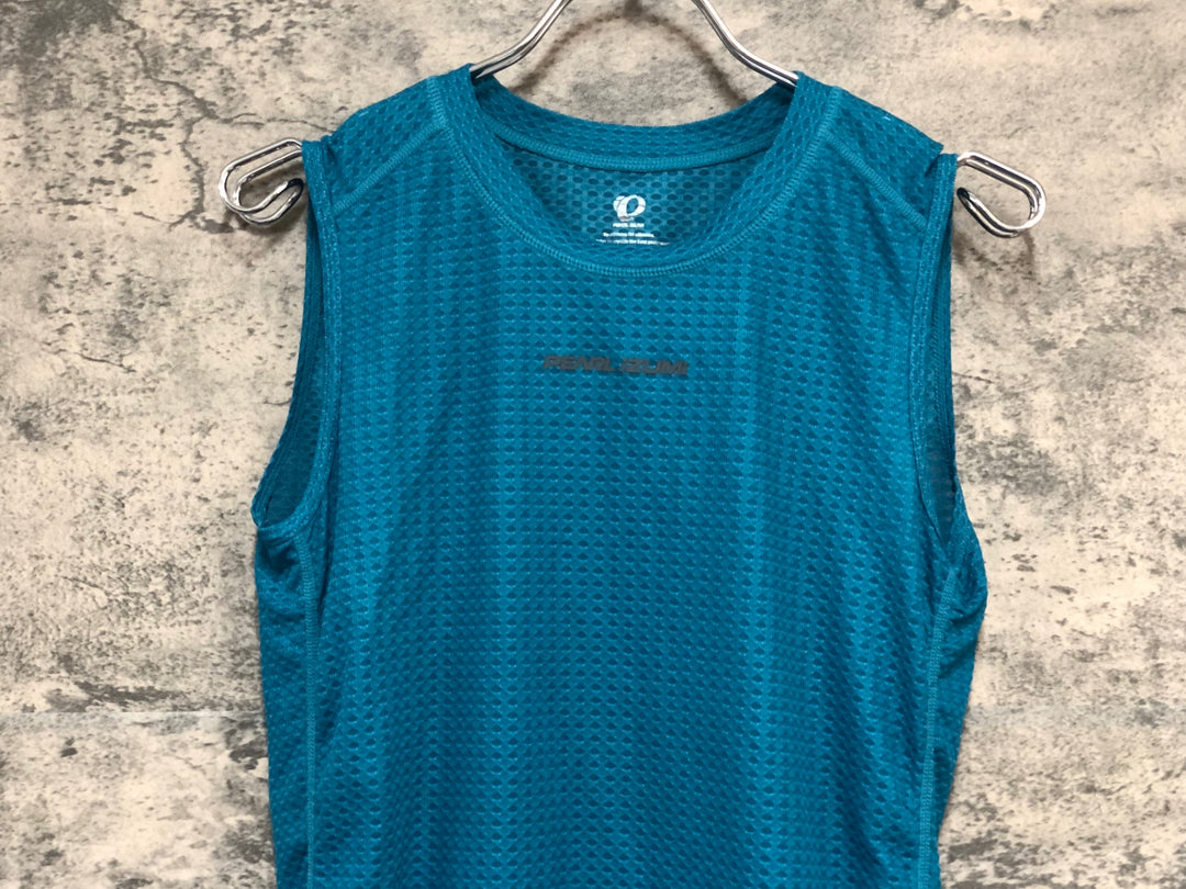 KD849 パールイズミ PEARL iZUMi ノースリーブ ベースレイヤー ターコイズブルー M