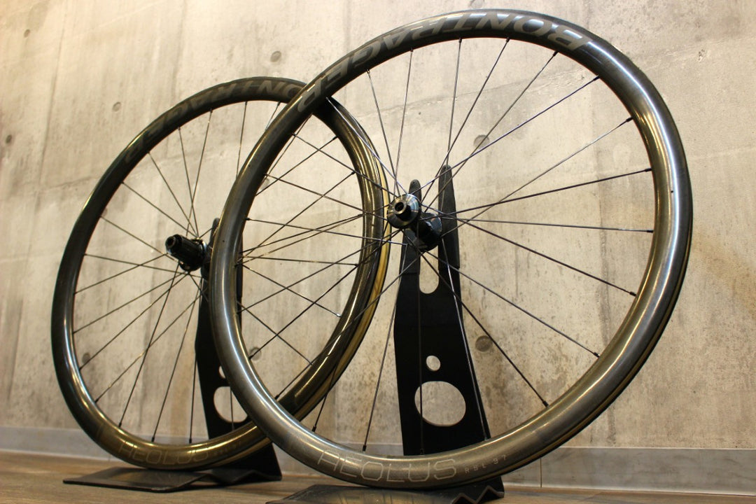 ボントレガー BONTRAGER アイオロス AEOLUS RSL 37 TLR カーボン チューブレス ホイールセット シマノ12S/11S 【名古屋店】
