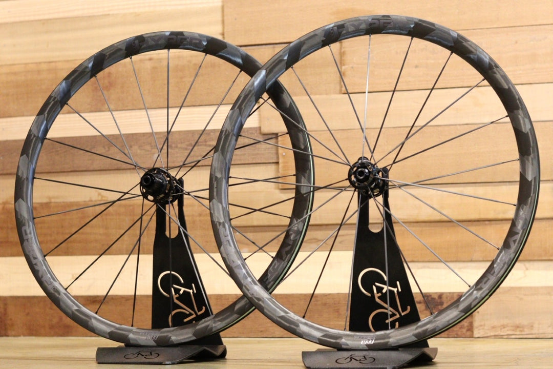 ウィンスペース WINSPACE ルンハイパー LUN HYPER D33 カーボン クリンチャー チューブレスレディ ホイールセット シマノ12S/11S 【立川店】