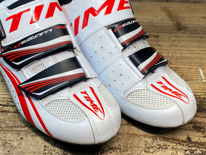 JR514 タイム TIME ULTEAM RS CARBON ビンディングシューズ 白 EU39