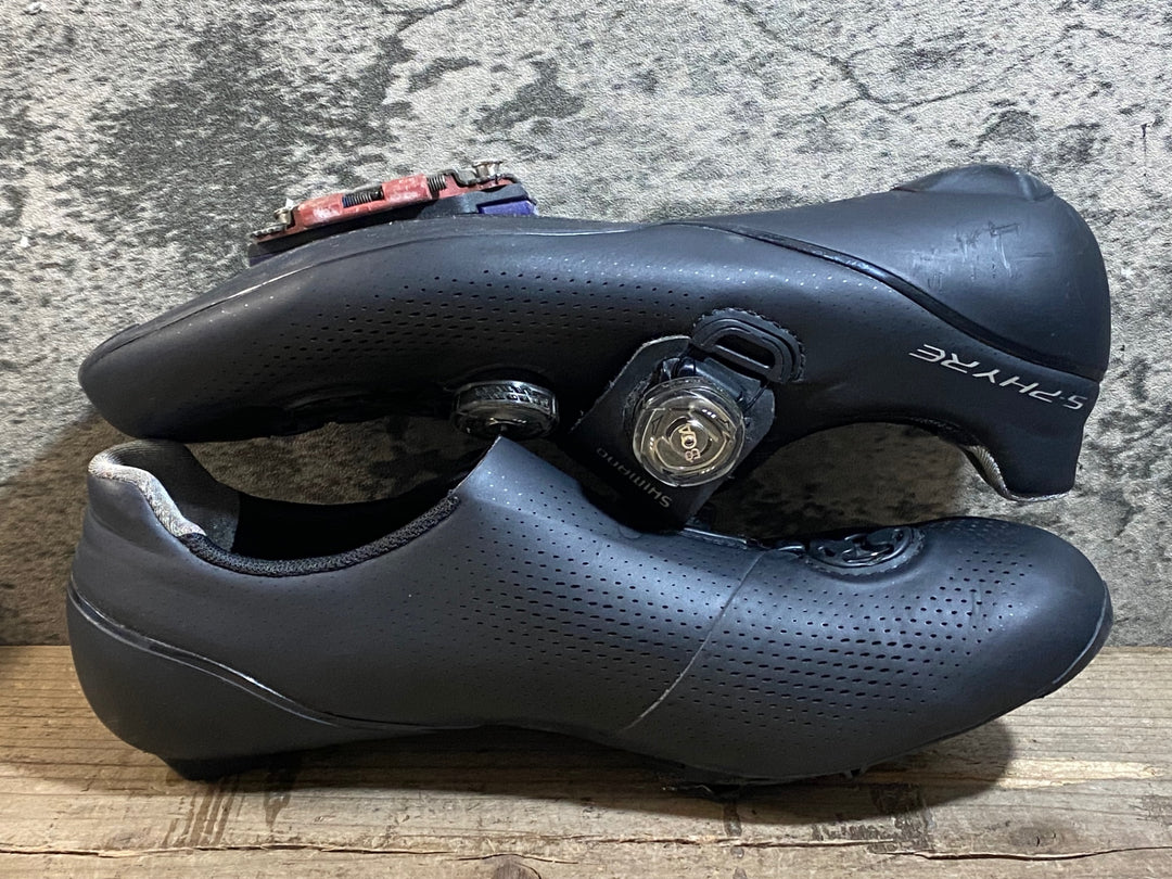 KD875 シマノ SHIMANO S-PHYRE SH-RC901M ビンディングシューズ 黒 EU40.5