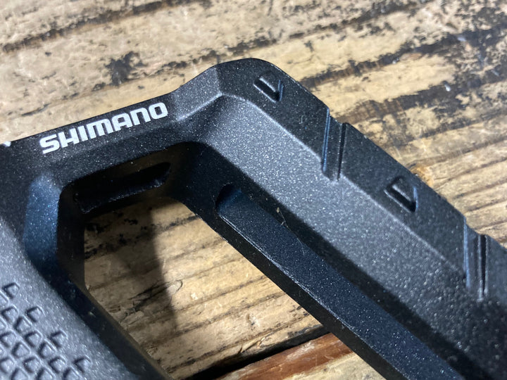 KA099 シマノ SHIMANO PD-EF202 フラットペダル ブラック 未使用品