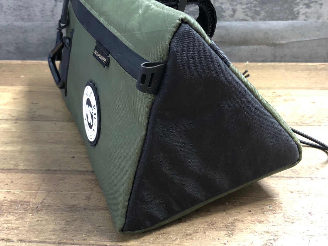 KN802 ユーラック ULAC NEO PORTER Coursier Apex Max ハンドルバーバッグ カーキ
