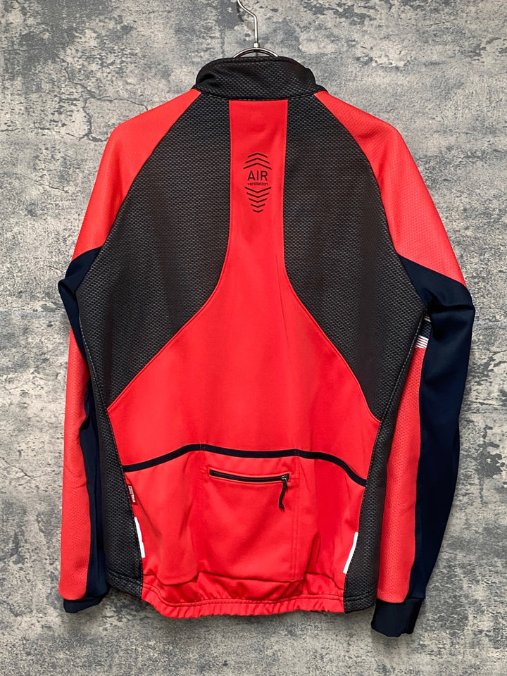 JX132 パールイズミ PEARL iZUMi 長袖サイクルジャケット 赤黒 L
