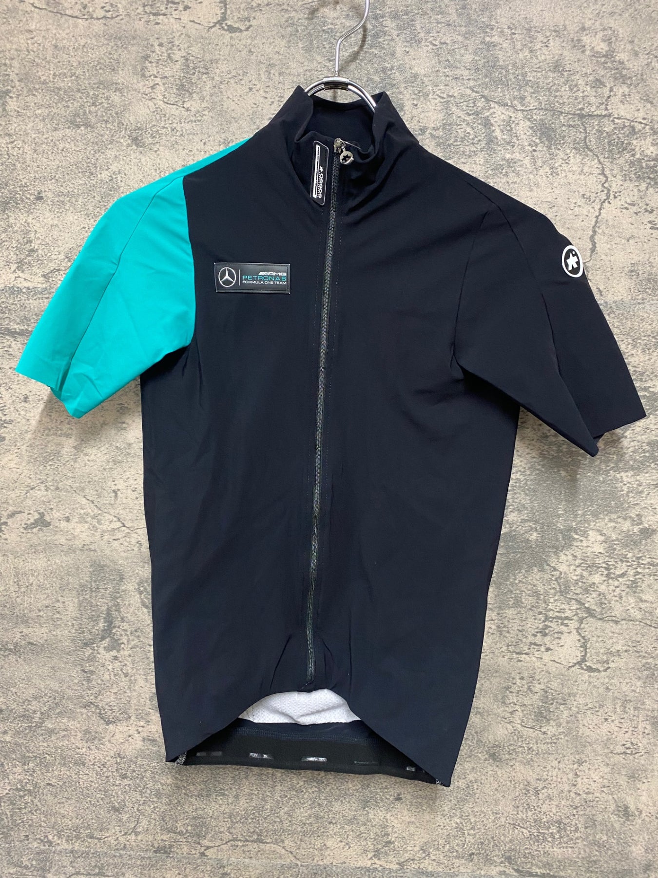 JQ021 アソス ASSOS SS.FF1 JERSEY evo7 半袖 サイクルジャージ 黒 S