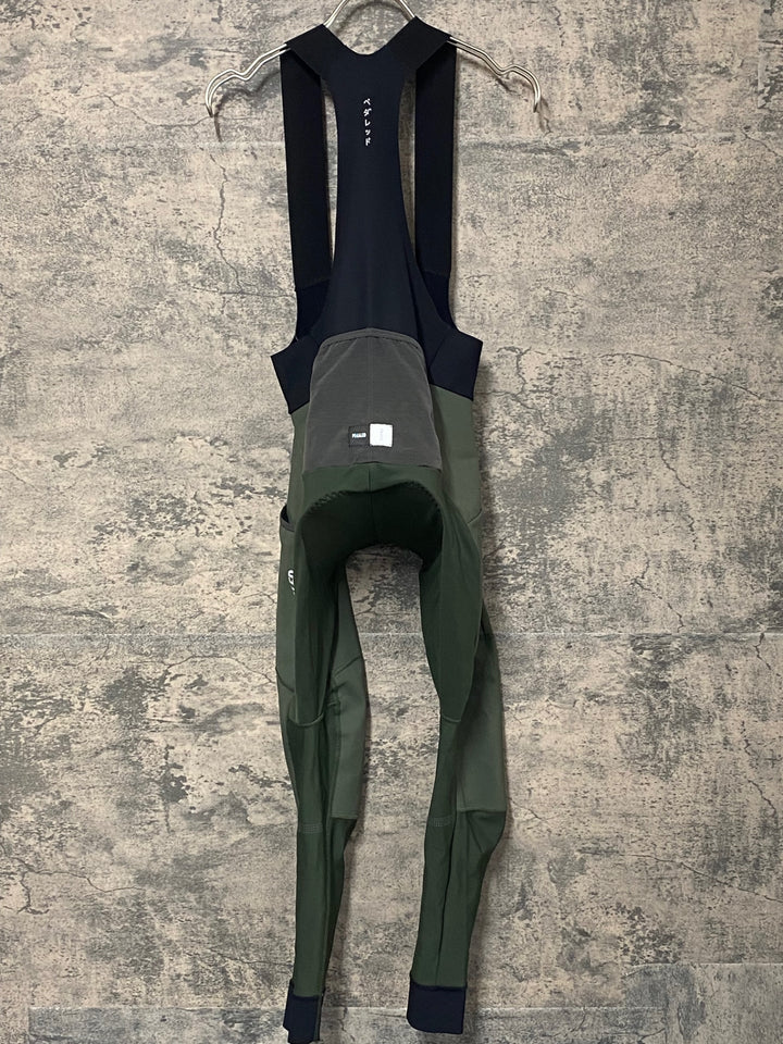 JZ171 ペダレッド PEdALED ビブタイツ カーキ S 裏起毛