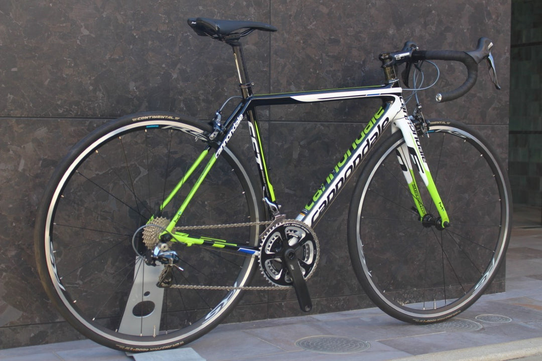 キャノンデール CANNONDALE スーパーシックス エボ SUPERSIX EVO HI-MOD 2014 50サイズ シマノ デュラエース 9000 Mix 11S カーボン ロードバイク 【福岡店】