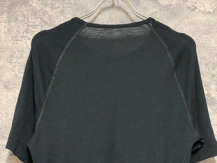 KI188 ラファ Rapha MERINO BASE LAYER 半袖 ベースレイヤー 黒 M