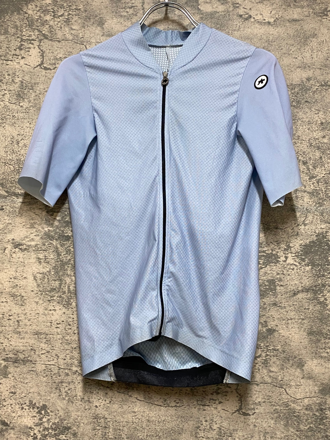 JM972 アソス assos CLIMA CODE 1/3 サイクルジャージ 半袖 水色 XSサイズ