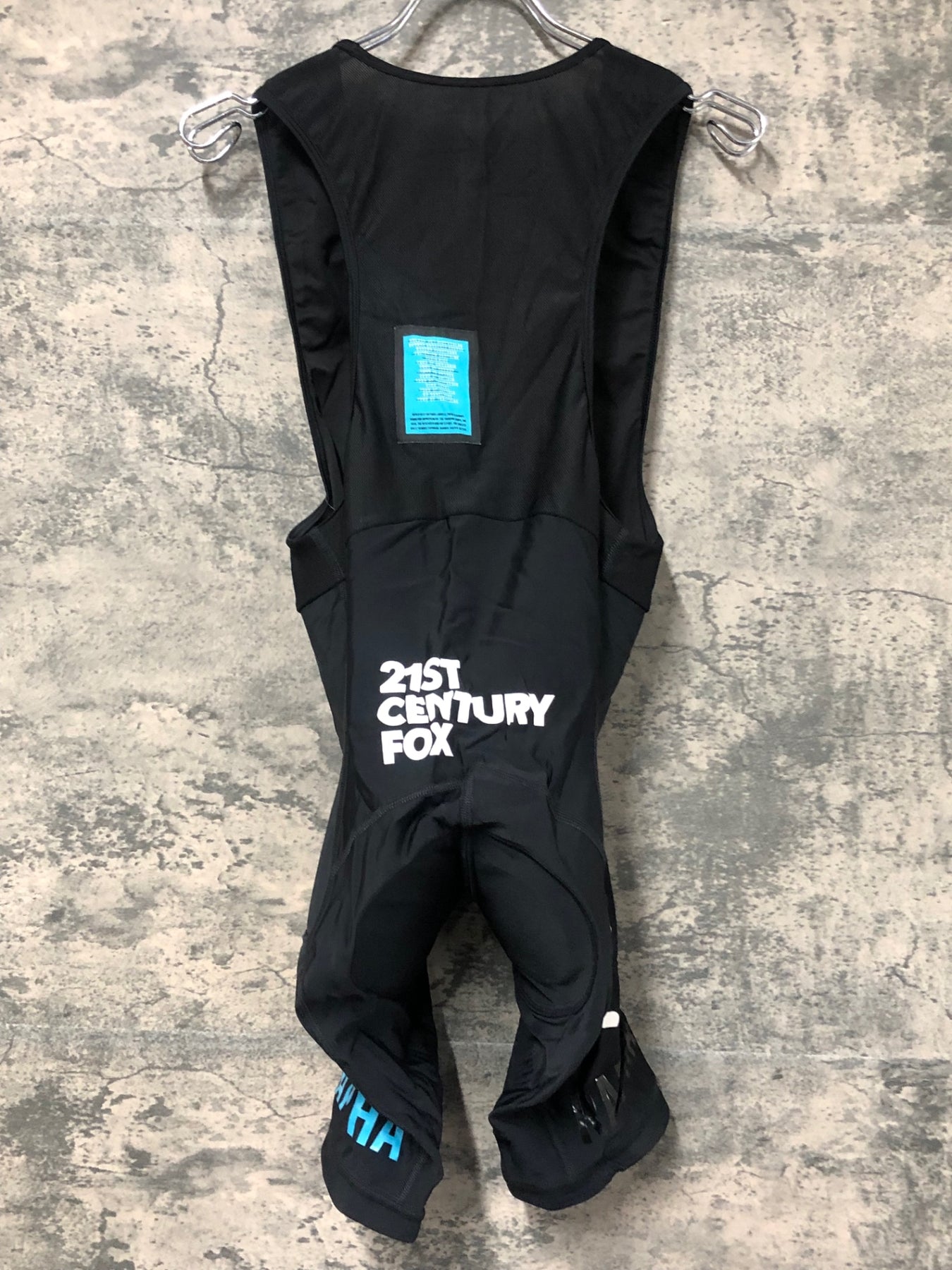 JV925 ラファ Rapha REPLICA BIB SHORTS ビブショーツ 黒 S TEAM Sky