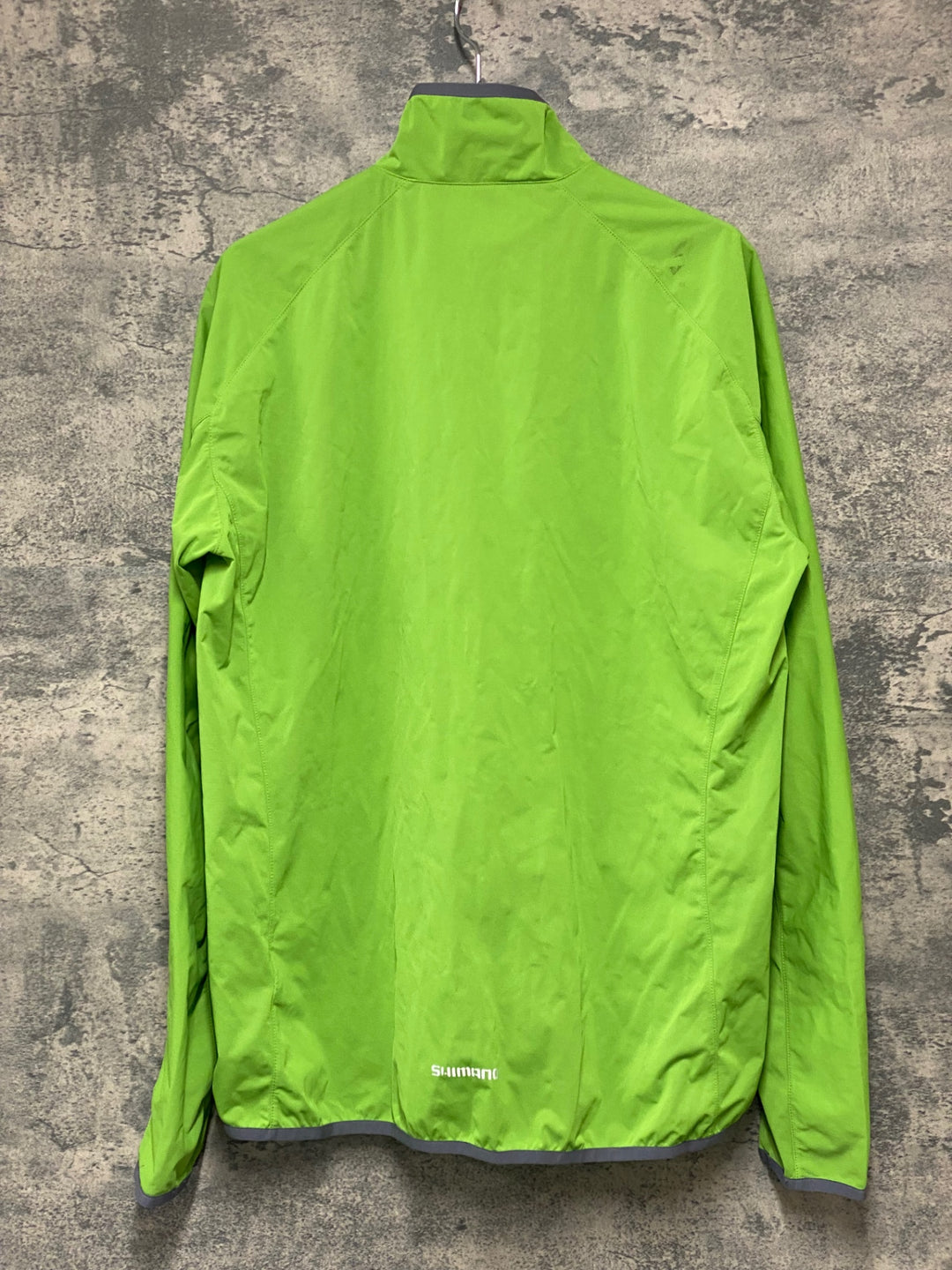 JZ006 シマノ SHIMANO 長袖 サイクルジャケット 黄緑 XL