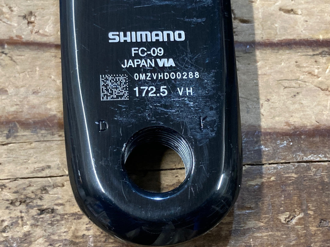 JQ523 シマノ SHIMANO デュラエース DURA-ACE FC-09 クランクセット 172.5mm 54/40