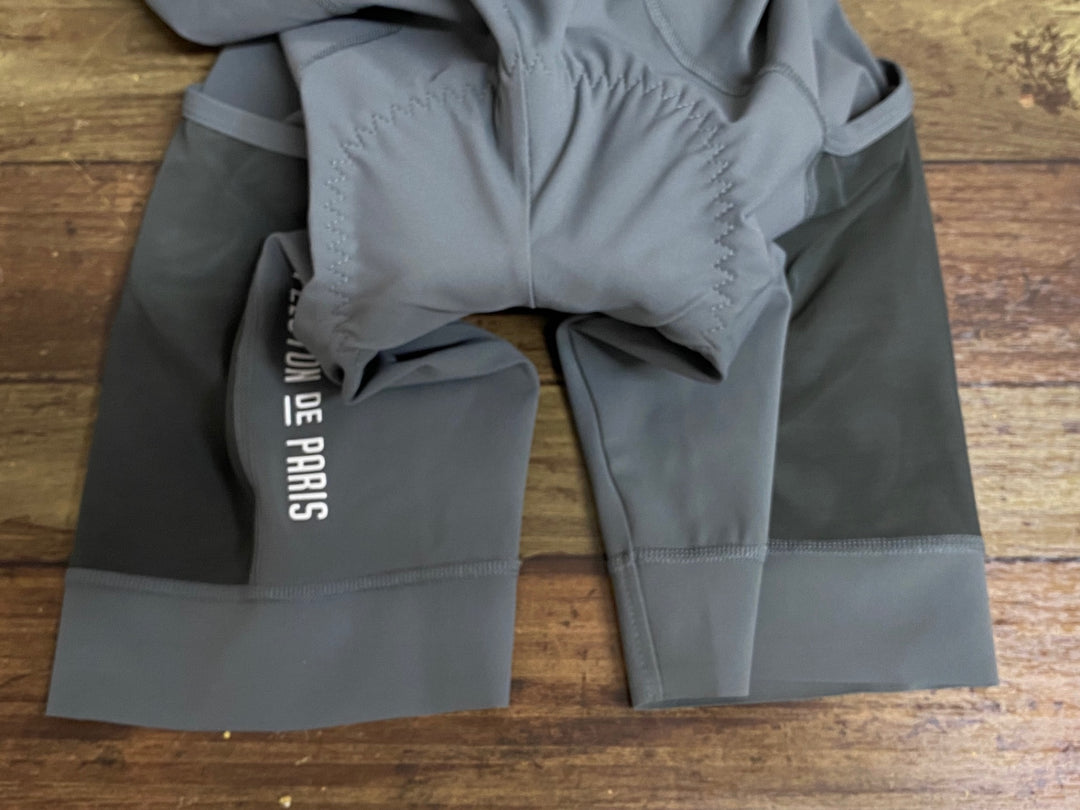 KA176 プロトンドパリ Peloton de Paris ビブショーツ カーキ XS 未使用品