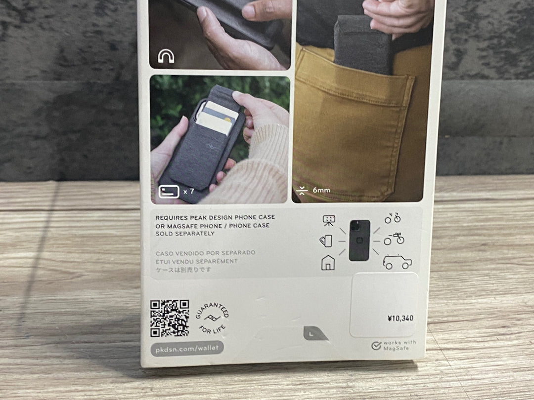 KE776 ピークデザイン PEAK DESIGN SLIM WALLET スマートフォン スリムウォレット
