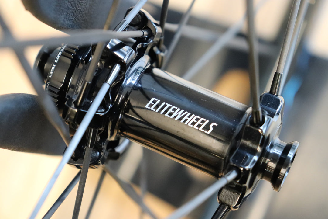 エリートホイールズ ELITEWHEELS ドライブ DRIVE 50D II Anniversary Edition カーボン チューブレス ホイールセット シマノ11/12S SOLUTION TECHコラボモデル 【さいたま浦和店】