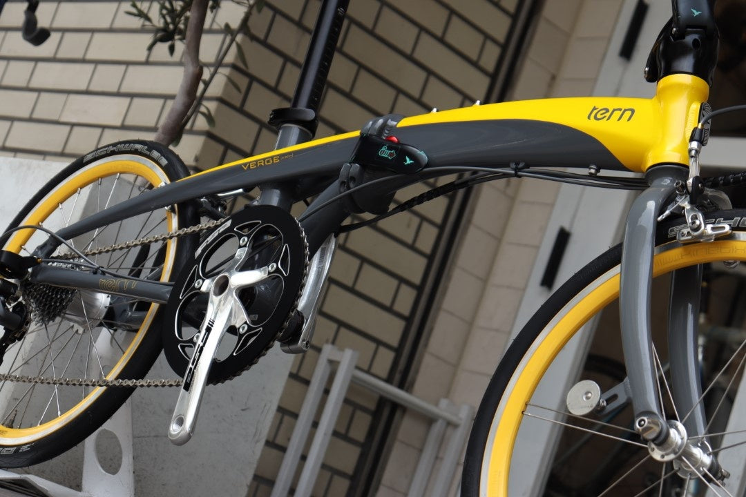 tern 折りたたみ自転車 イエロー/グレー　VERGE x30h ヨドバシ.com - ターン tern 折りたたみ自転車 Verge X30h