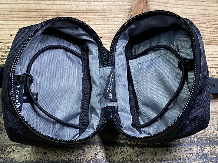 JK022 オルケース ORUCASE SADDLE BAG HC サドルバッグ 黒 0.6L