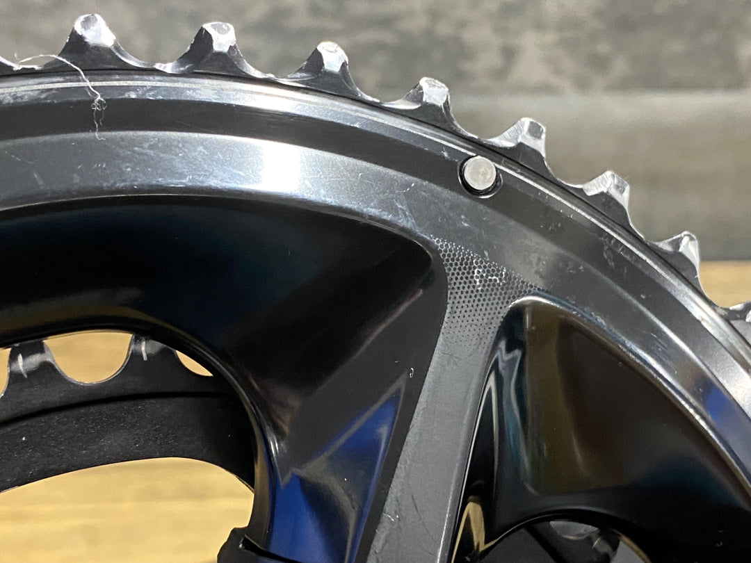 JY756 シマノ SHIMANO アルテグラ ULTEGRA FC-R8100-P 170mm 50/34T 両足計測パワーメーター クランクセット 接続確認済 ※取付ボルト欠品