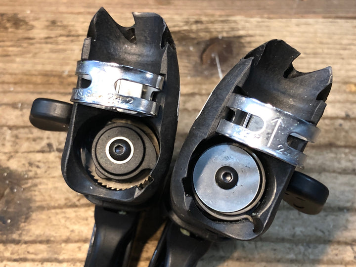 JS938 カンパニョーロ CAMPAGNOLO スーパーレコード SUPER RECORD エルゴレバー 2×11S ※レバーフードなし