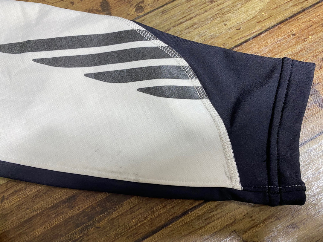 KF697 パールイズミ PEARL iZUMi 長袖 サイクルジャケット 白 黒 XL 裏起毛