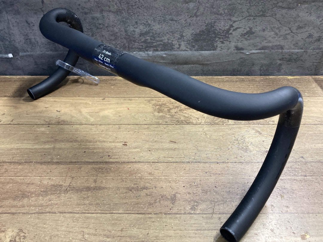 KQ391 エンヴィ ENVE BAR ROAD COMPACT DROP カーボン ドロップハンドル W420mm Φ31.8 ※Di2 CUTLINE カット済