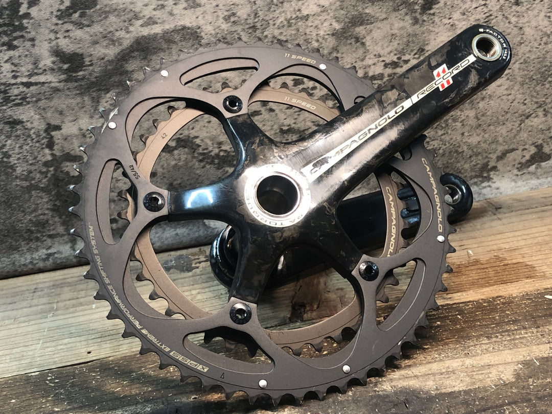 IP565 カンパニョーロ  CAMPAGNOLO レコード RECORD FC11-RE092C クランクセット ウルトラトルク 55/42T 170mm