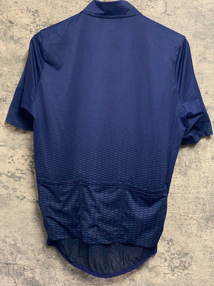 JS654 ラファ Rapha 半袖 サイクルジャージ 紺 M