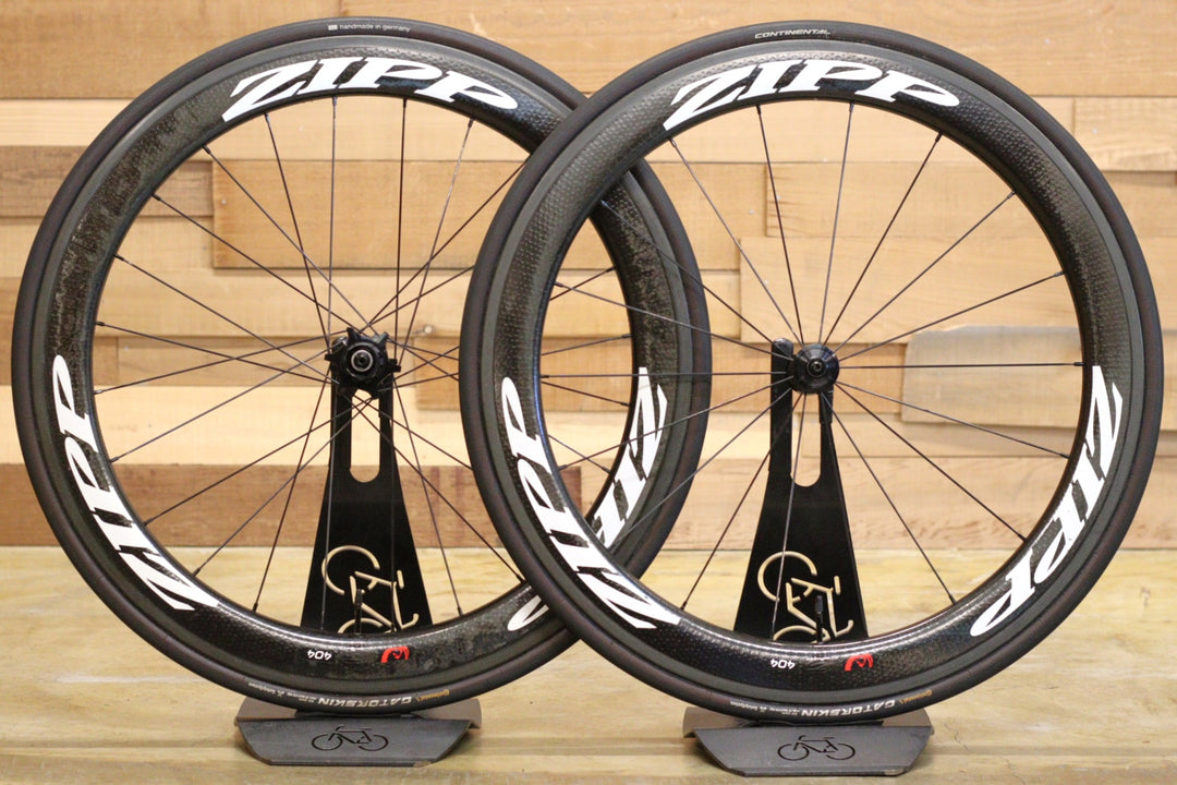 ジップ ZIPP 404 ファイアクレスト FIRECREST カーボン チューブラー ホイールセット シマノ 12/11S 【立川店】