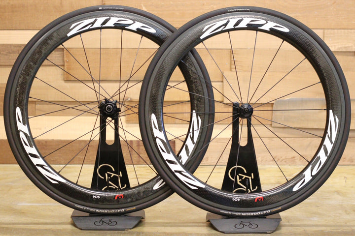 ジップ ZIPP 404 ファイアクレスト FIRECREST カーボン チューブラー ホイールセット シマノ 12/11S 【立川店】