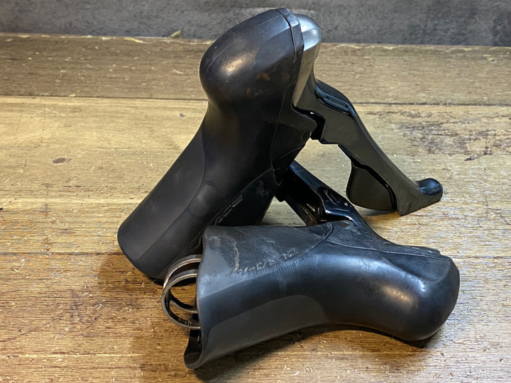 JN824 シマノ SHIMANO デュラエース DURA-ACE ST-9001 STIレバー 2x11S