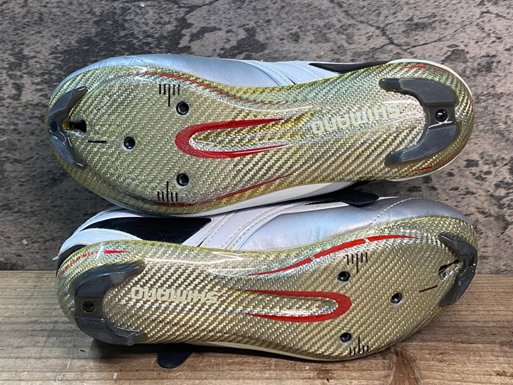 JR499 シマノ SHIMANO SH-R132L ビンディングシューズ 黒 EU36