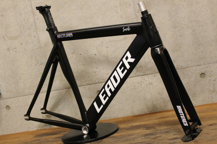 リーダーバイク LEADER BIKES 735TR LGサイズ アルミ ピストバイク フレームセット 【福岡店】
