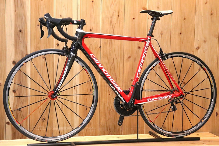 キャノンデール CANNONDALE スーパーシックス SUPERSIX HI-MOD 2010年モデル 54サイズ シマノ 105 5800 11S カーボン ロードバイク 【芦屋店】