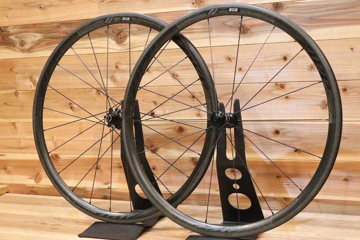 超軽量！ ジップ ZIPP 202 RIM シマノ 11S/12S カーボン チューブラー TU ロードバイク ホイールセット 【広島店】