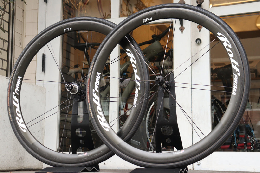 ロルフプリマ ROLF PRIMA TDF4 SL カーボン チューブラー ホイールセット シマノ11/12S 【横浜店】