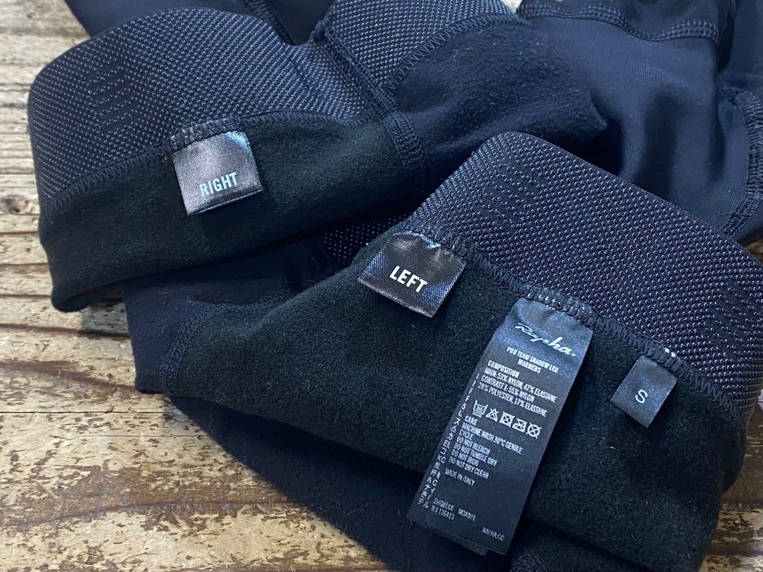 JW716 ラファ Rapha PRO TEAM SHADOW LEG WARMERS レッグウォーマー 黒 S