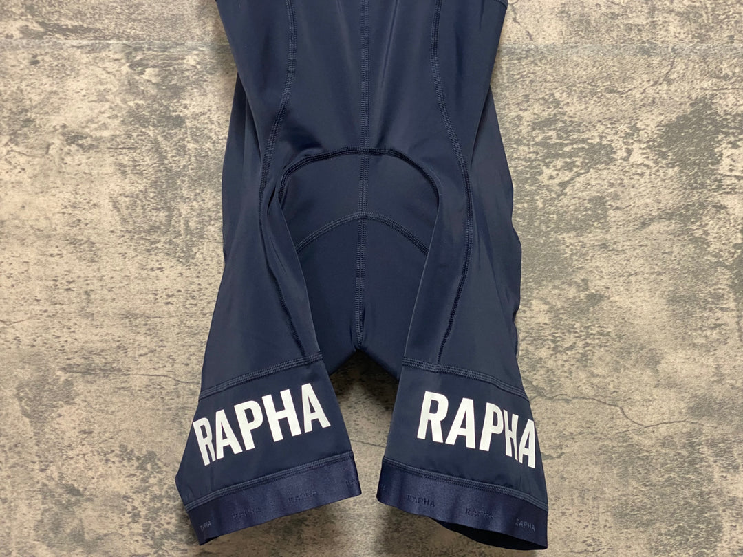 KM152 ラファ Rapha PRO TEAM TRAINING BIB SHORTS ビブショーツ 紺 S