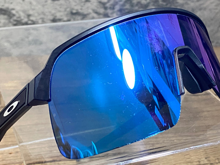 KG539 オークリー OAKLEY SUTRO Lite サングラス アイウェア 黒 PRIZM ROAD レンズ傷