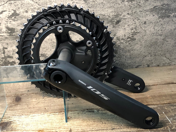 JD520 4iiii Precision PML300 パワーメーター 左側 シマノ SHIMANO 105 FC-R7000 クランクセット 170mm 50/34T 11S