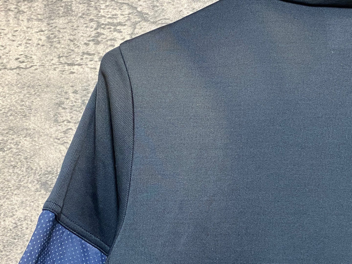 KB429 ラファ Rapha BREVET JERSEY 半袖 サイクルジャージ 紺 M