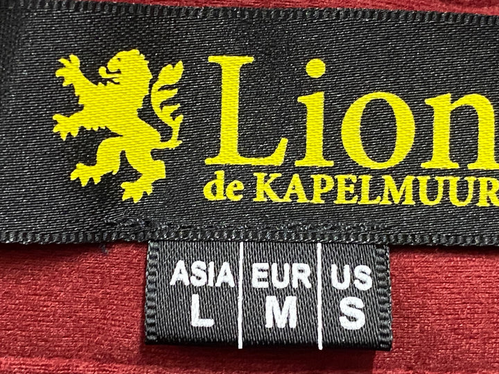 JT761 リオンドカペルミュール Lion de KAPELMUUR ジレ サイクルベスト 赤 L