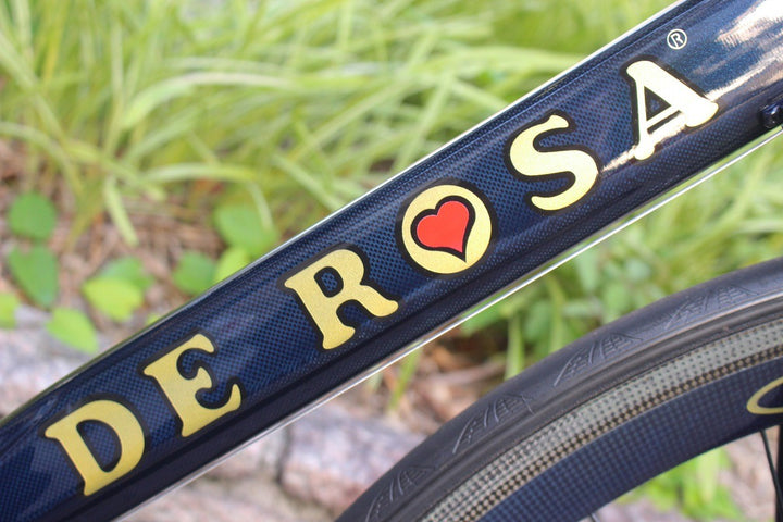50周年モデル デローザ DE ROSA チンクワンタ CINQUANTA 2004 カンパニョーロ レコード 10S カーボン ロードバイク 【名古屋店】